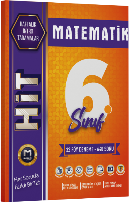 6.SINIF MOZAİK HİT 32 LI DENEME MATEMATİK - 24-25